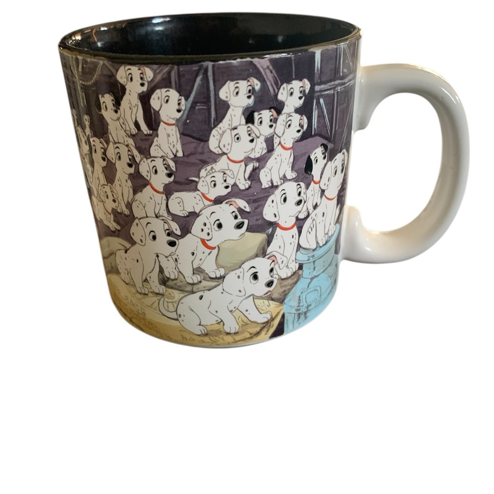 Disney 101‎ DALMATIANS ceramic coffee MUG made in Japan